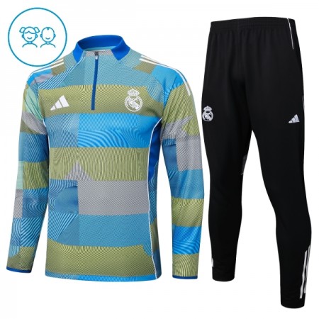 Real Madrid Kind Trainings Sweatshirt Kwart-Zip 2025-26 Real Madrid Kind Trainings Sweatshirt Kwart-Zip 2025-26
